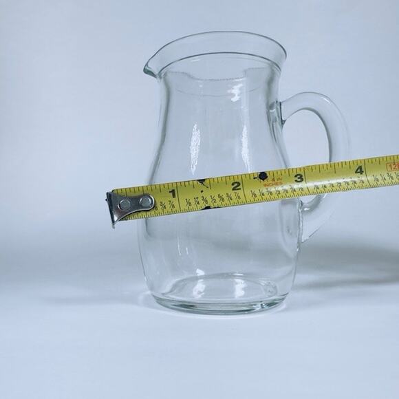 Bormioli Rocco Bistrot Glass Jug/Pitcher .25L Carafe Italy Vintage - Picture 8 of 16